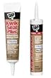 Dap 18526 5.5OZ Kwik Seal Plus White Microban Caulk