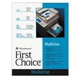 First Choice Letterhead Premium Business Paper, 8-1/2in. x 11in