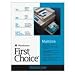 Office Products : First Choice Letterhead Premium Business Paper, 8-1/2in. x 11in