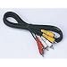 Canon STV150 3 phono to 3 phono AV cable