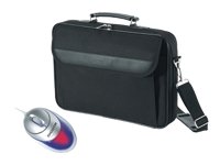 Dicota Base XX 15.4IN Bundle Inkl. Maus und Tasche 15,4 Zoll für Notebooks bis 400 x 290 x 50mm