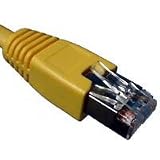 Review Belkin Components CNX4AM0AED3M-Y / Belkin Cat5e Molded X-Over Cable