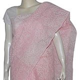 Fashion Saris Cotton White Embroidery (chsari012)