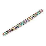 Fellowes 90053 Geometrix Gel Wrist Rest Mouse Pad (Multi-Color)