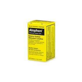 Alophen Enteric Coated Stimulant Laxative - 100 ea