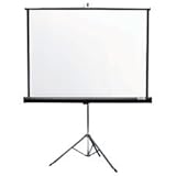 Quartet Tripod Projection Screen, Square Format, 50 x 50 Inches (450S)