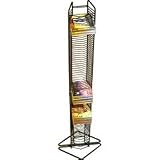 Atlantic 1248 Onyx CD Black Wire Rack