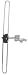 Digital radio (DAB) outdoor aerial