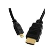 GTMax Micro HDMI to HDMI Male Cable -6ft for Motorola Xoom Tablet , Atrix 4G MB860 , Droid X MB810 , Droid X2 , Droid Bionic XT865 , Targa; LG Optimus 2X P990, Optimus Black , Optimus 3D P920 , LG Revolution , LG Thrill ; HTC EVO 4G , Desire HD2 ; Nokia N8 , Nokia E7 ; Sony Experia Arc , Experia Neo