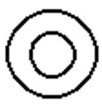 1/4 SAE FLAT WASHER ZINC Box Qty. / 100