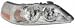 03-04 LINCOLN TOWN CAR towncar HEADLIGHT RH (PASSENGER SIDE), Assy, w/o HID Lamps (20...
