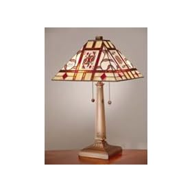 Vegas Series Royal Flush Tiffany Table Lamp - DLE-TT101425