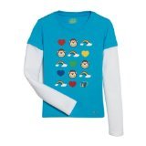 Webkinz Monkey Rainbow Tee Shirt - Medium