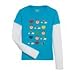 Webkinz Monkey Rainbow Tee Shirt - Medium