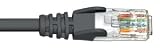 0.5m Black Cat5e Network Cable