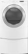 Whirlpool WED9500TW 27" Electric Steam Dryer w/7.0 cu. ft. Capacity (White)