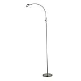 Silver Eternity Flat Head Floor Lamp