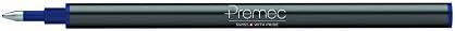 Premium Plastic Roller Refill Blue Ink 0.5 mm line by Premec