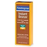 Neutrogena Instant Bronze Sunless Face Tanner and Bronzer, 2  Fluid Ounce