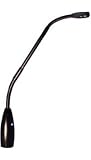 Astatic GN15VP Gooseneck Microphone 125 Ohms 15 In. Blue LED Indicator on XLR Base RF Resistant
