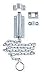 Battalion 1WAD4 Spring Loaded Chain Bolts, Zinc