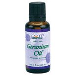 Geranium Oil, Pure Essential Oil 1 oz, NOW Foods