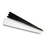 KV Heavy Duty Shelf Bracket Decorative 18 1/2" White