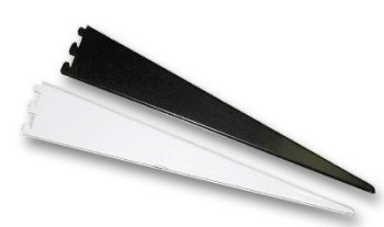 KV Heavy Duty Shelf Bracket Decorative 14 1 2 White