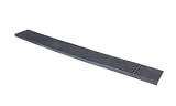Rubber Bar Serving Mat, 27" x 3-1/4", Black