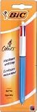 Bic 4-Colour Ball Pen 1.0mm Tip 0.3mm Line Blue Black Red Green Ref 801867