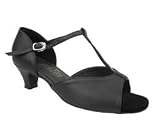 Gogo Dance Shoes - Low Heel Ballroom Shoe 1 1/3" heel