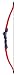 Archery Bow and Arrow - 48 Bow wih 3 Arrows Eraser