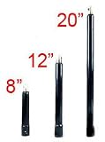 Xtremepowerus 3 Pcs Digger Post Hole Extension Set