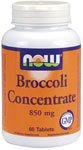 Broccoli Concentrate by NOW Foods - Natural Foods (1.7g - 60 Tablets)