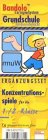 Eigenschaften Arena / Bandolo Lernspielsystem Grundschule (Spiel-Zubehör), Ergänzungssets, Konzentrationsspiele für die 1./2. Klasse (Spiel-Zubehör)