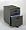 3-Drawer Mobile File Cabinets - Three-Drawer File Cabinet - 1 ea