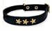 11.5 inch black Leather cat collar -black leather cat collar for your pet