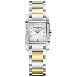 Baume and Mercier Diamant Ladies Mother-of-Pearl Diamond Dial Diamond Bezel Stainless Steel 18K...