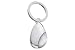 Cats Eye Key Ring: Sterling Silver