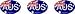 Australia mini-ovals bumper sticker Image