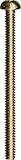HUMBUCKER PICKUP HEIGHT SCREW GOLD (BAG OF 6 )