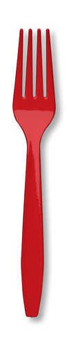 Classic Red Cutlery (Prem) (12pks Case)