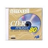 Maxell 10-Pack CDR Recordable Media 80min for Music