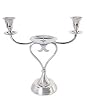 Silver-plated Unity Candle Holder for wedding