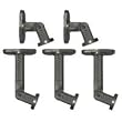 Omnimount AB1 Audio Basics Speaker Mounts (5-Piece Set, Black)