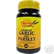 Garlic 500mg and Parsley 100mg, Natural Wealth 100 ea