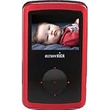 Memory Kick 120 GB MediaCenter HDD Portable Multimedia Photo Viewer & Manager with USB 2.0 Interface - Red