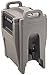 [Item]: Beverage Server [Additional Info]: Insulated Beverage Server Comes in a Wealth of Decorator Colors. This 2 1/2 gal. container serves up to 48 each 7 oz. cups of coffee. Rugged one-piece outer shell insulates against heat loss for hours. Recessed