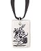 Search: Alice in Wonderland White Rabbit Porcelain & Satin Ribbon Necklace