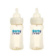 Born Free Wide Neck Bottles, Twin Pack, 9-Ounce